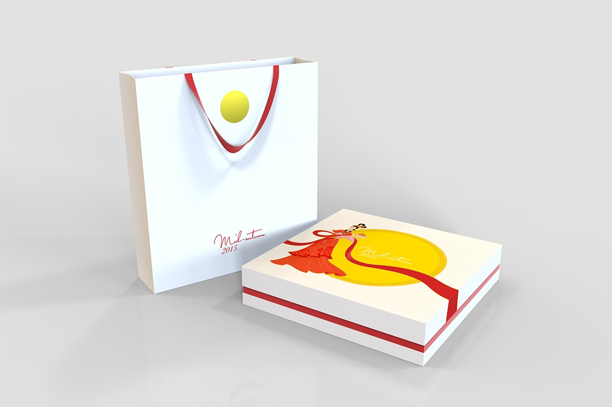 好看的月饼图案设计图片,好看的月饼独立包装