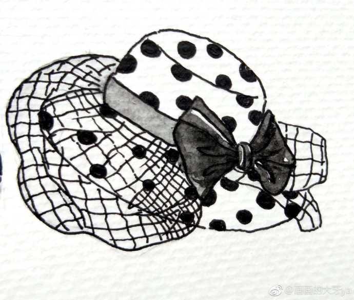 帽子花纹图案画法,所有帽子造型