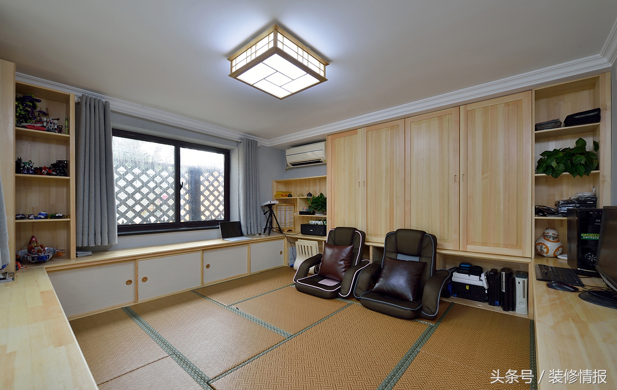 暖色系别墅年轻简约设计,温暖的装修