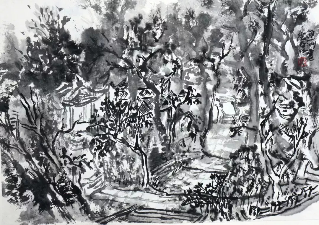 展览信息｜“水藤墨韵童心向美”——水藤小学师生水墨作品展本周六开幕