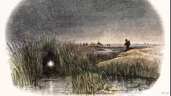 十大神秘的鬼火之谜,坟头鬼火诡异现象