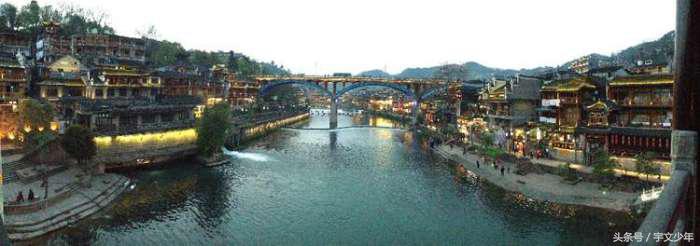 湘西土家族苗族自治州城市风景,湘西千年古城视频