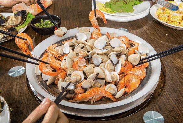 炫富卖海鲜的,威海开海去哪买海鲜