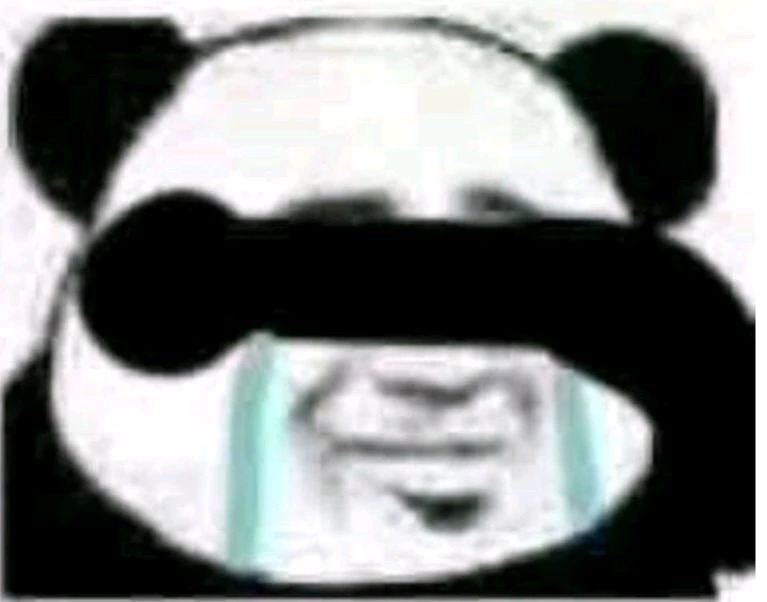 熊猫人看电脑无语三个点表情包,逗比熊猫人表情包嚣张