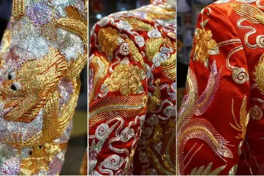 龙凤褂和秀禾服有什么区别,龙凤褂和秀禾服区别在哪