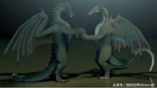 《我的世界》造龙专业户又来啦没想到作者画龙比造龙还要厉害
