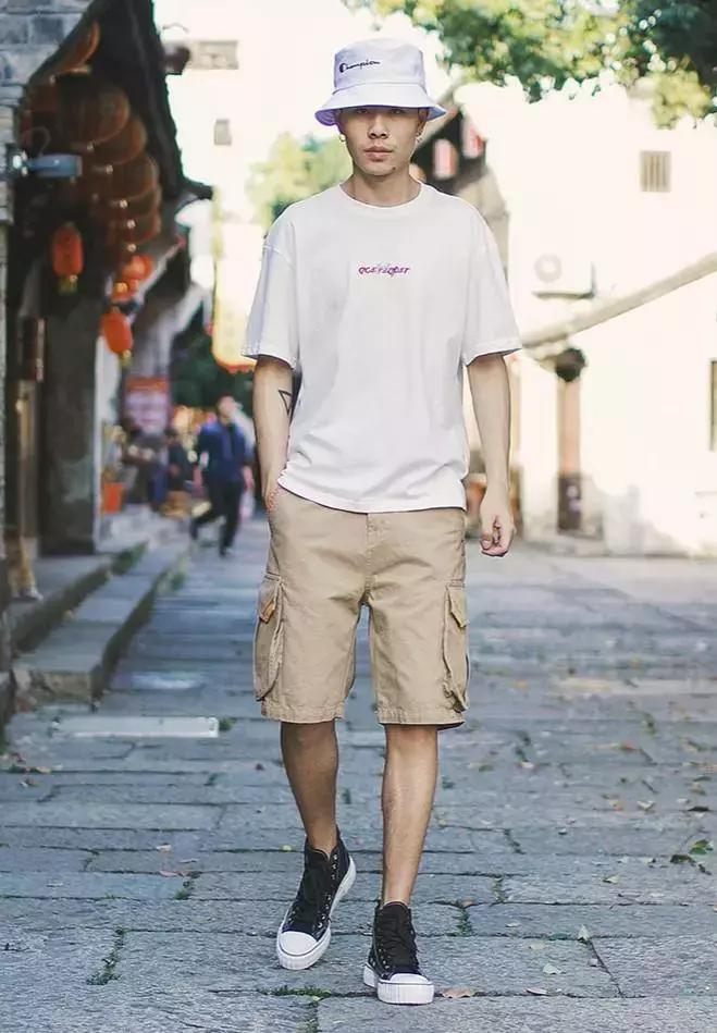 腿粗男生可以穿工装裤吗,男生腿没腿毛好看吗