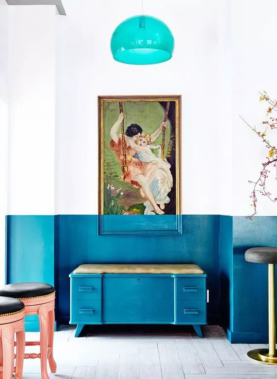 自家门口墙绘,一家房子墙绘