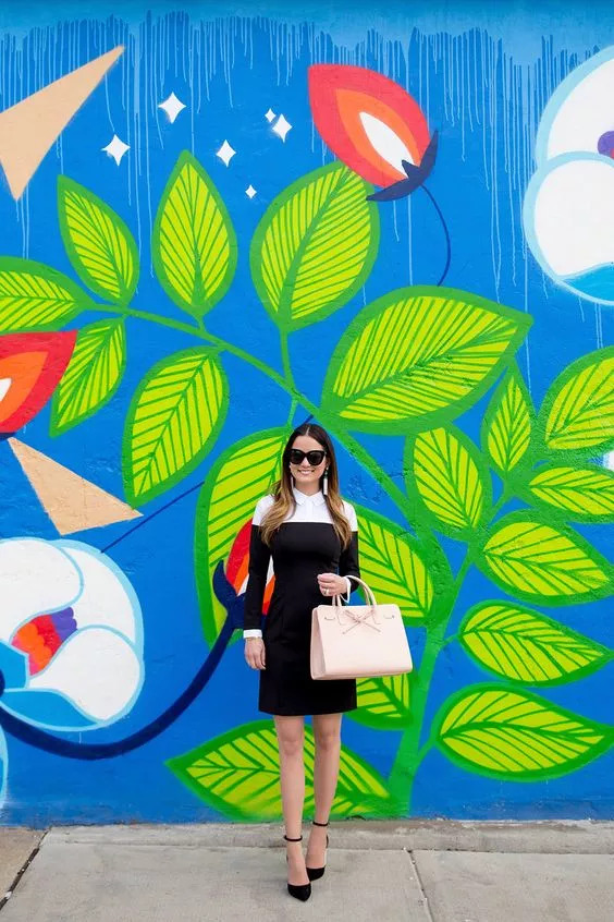 自家门口墙绘,一家房子墙绘