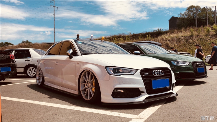 黑龙江车友打造低姿态“柠檬黄”奥迪A3，玩车同时不忘疼老婆！