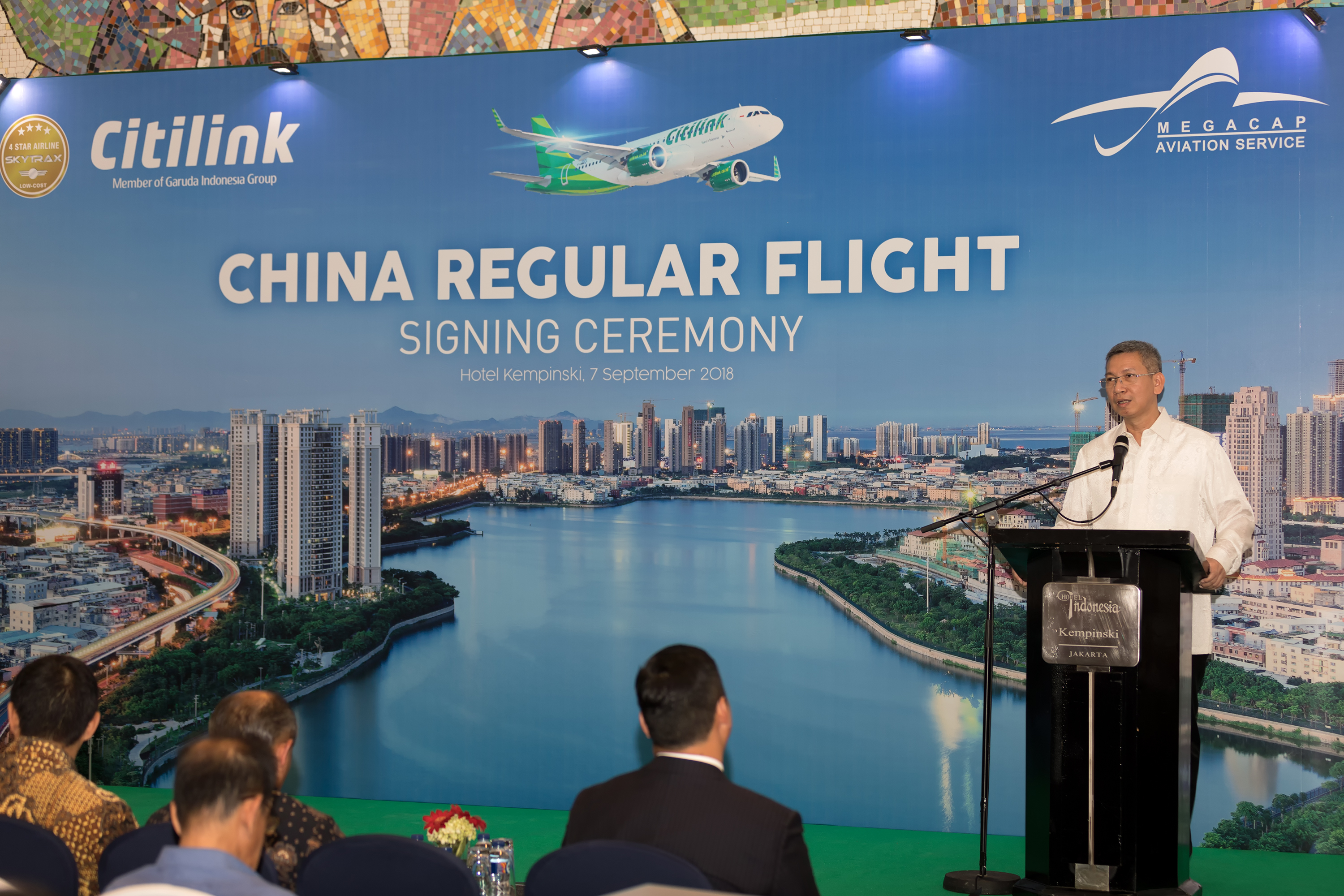 连城航空和印尼航空,印度尼西亚亚洲航空