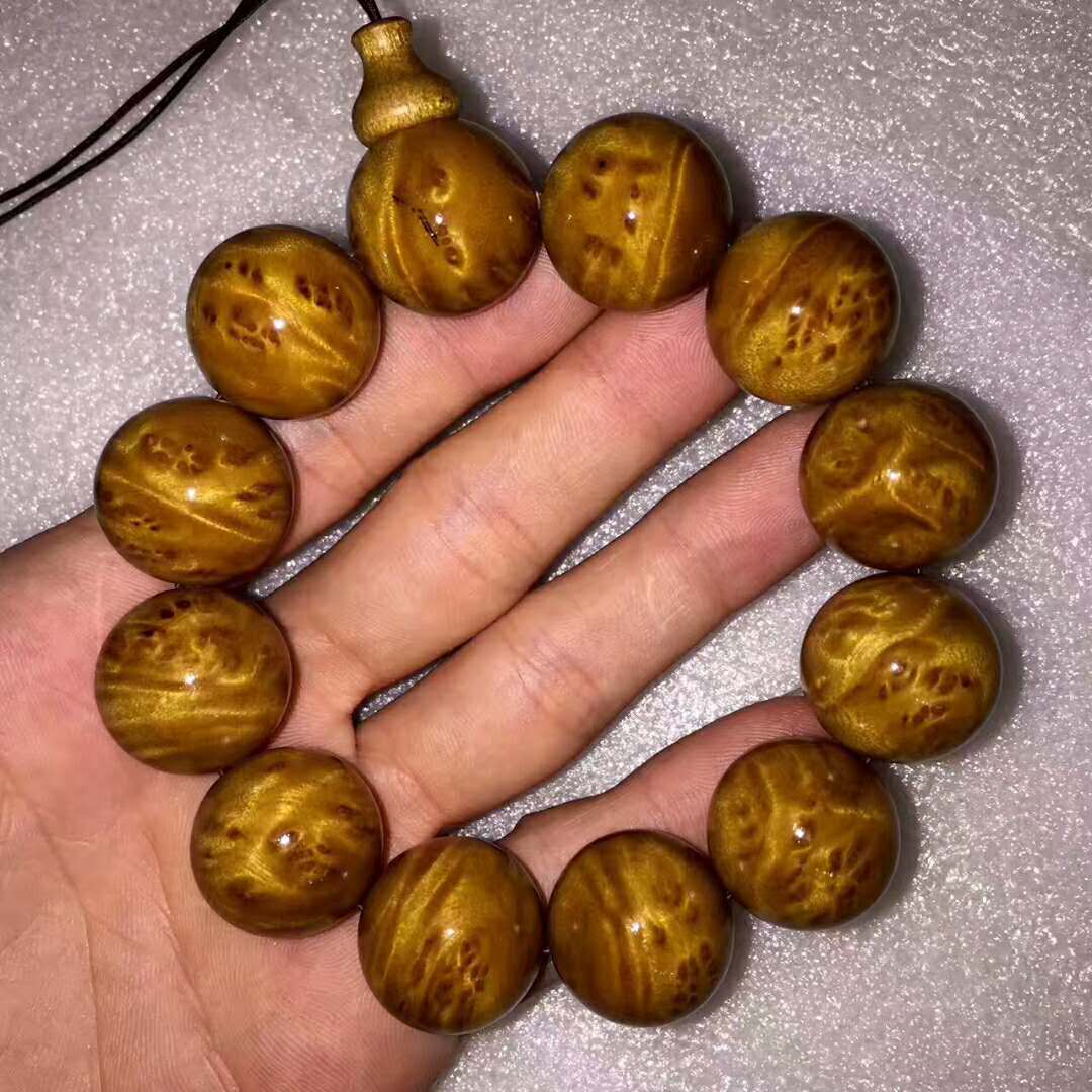 阴沉木金丝楠手串,金丝楠沉香木手串