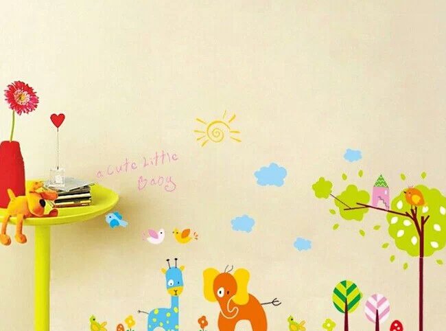 幼儿园墙面装饰教程简单,幼儿园墙面装饰好玩的颜色