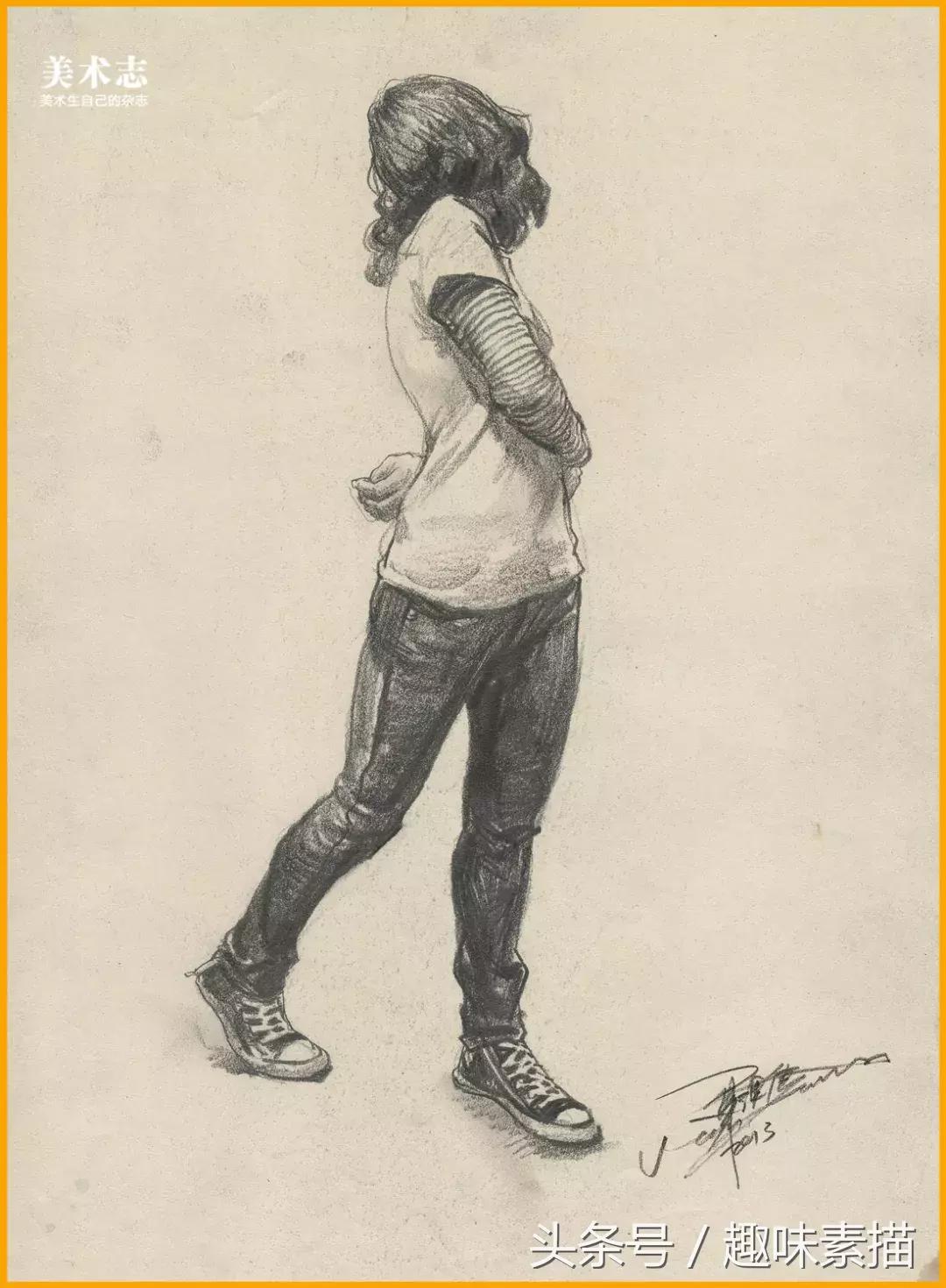 眼手脑同时运用实现高效学习,怎么把头发画的有层次速写