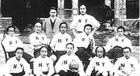 50-60年代足球队老照片,中国最早的足球队照片图文