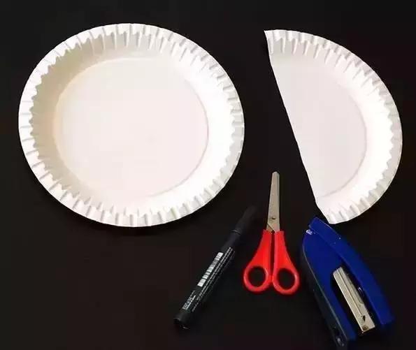 白纸盘手工制作图片大全创意,幼儿园手工作品十二生肖纸盘