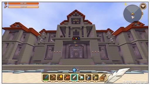 mc玩家炸迷你世界建筑地图,迷你向mc放出枪