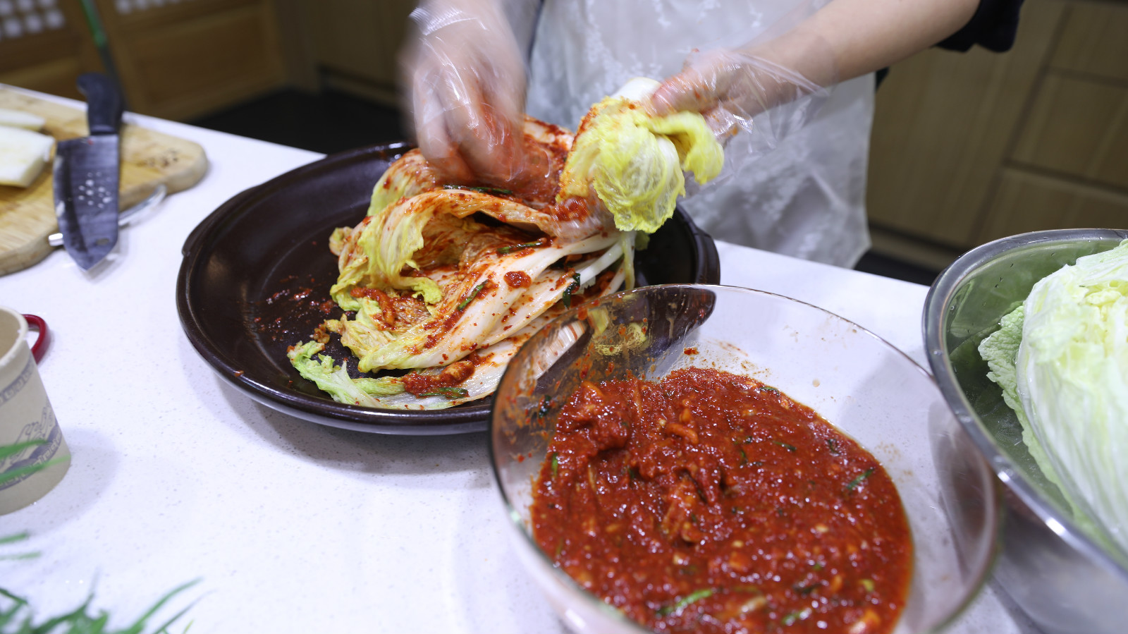 怎么做泡菜肥牛紫菜包饭,紫菜泡菜的制作方法