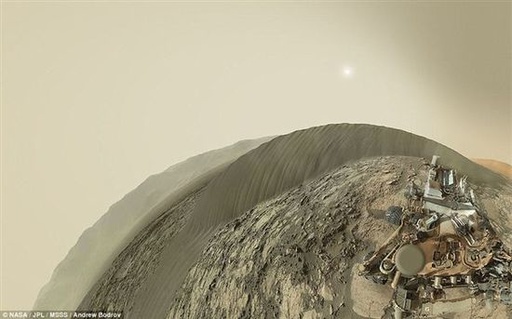 看完“好奇号”的超清全景火星自拍，自己的自拍简直是在害命