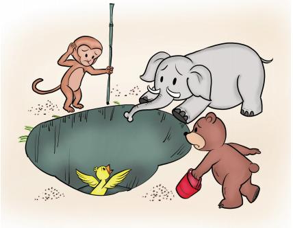 看图写作高级,看图分段写作