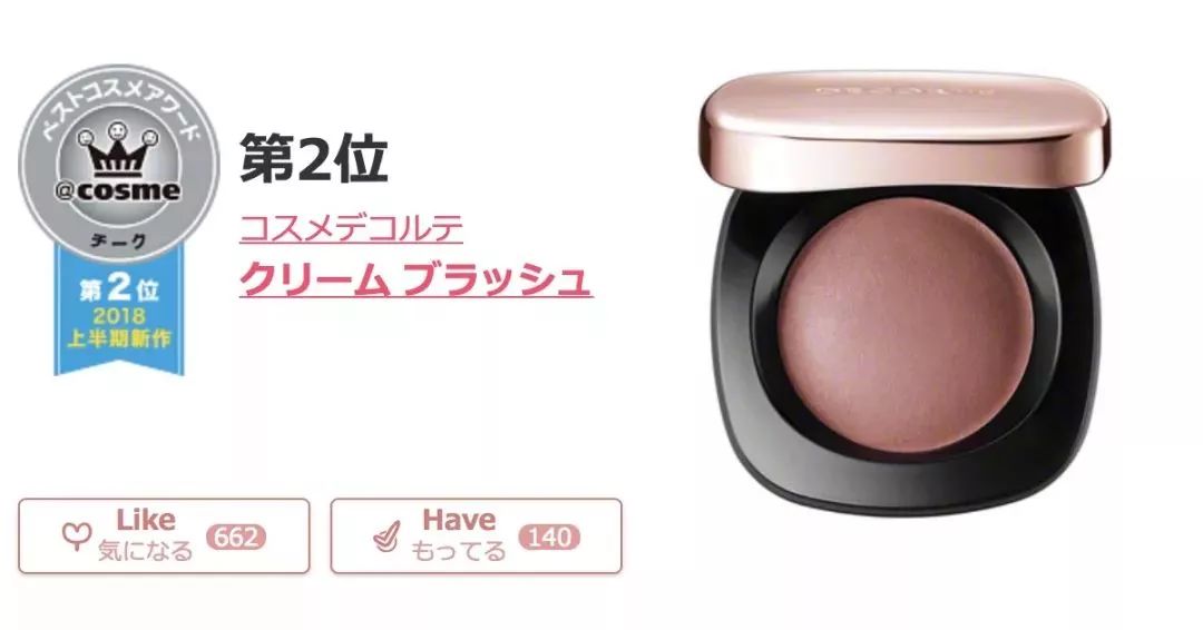 2020年日本cosme美妆大赏水乳,2019cosme大赏底妆系列