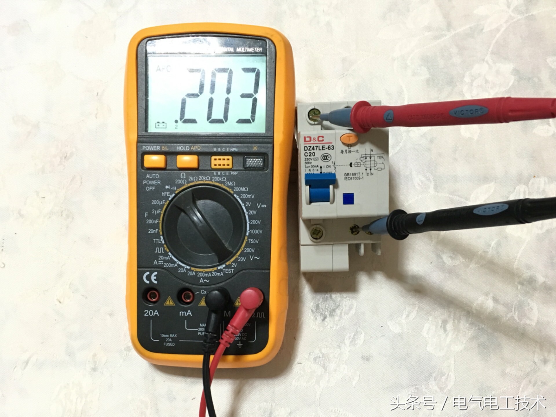 漏保怎么接线才正确,漏保左火右零接线图