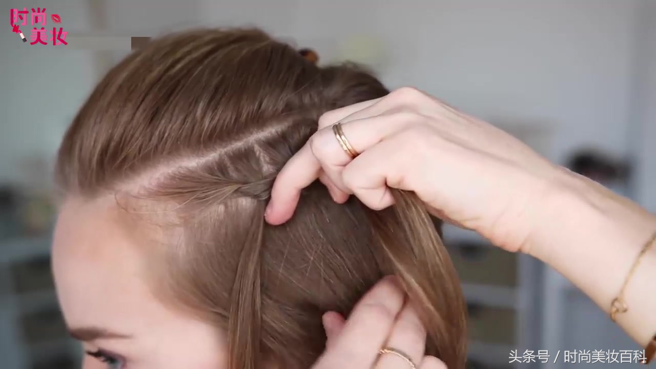 适合6-12岁女童的发型简单披肩发,单调披肩发女童