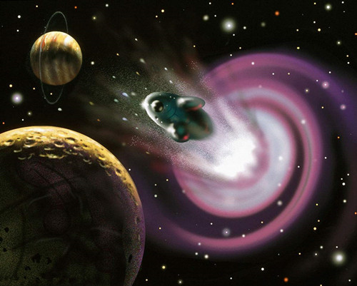 科学家找到穿越时间的方法,科学家解释虫洞的存在和原理