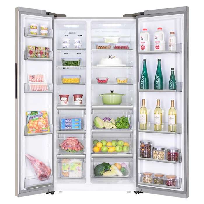 海尔436升全空间保鲜冰箱功率多少,海尔冰箱冷藏室一直24度保鲜10度