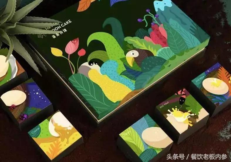 研究各种小吃和美食,月饼创新玩法