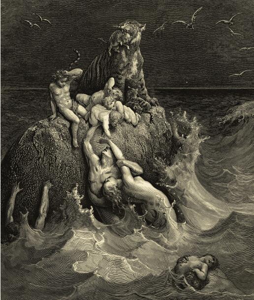 大禹时期大洪水有多严重,上古时期大洪水什么引起的