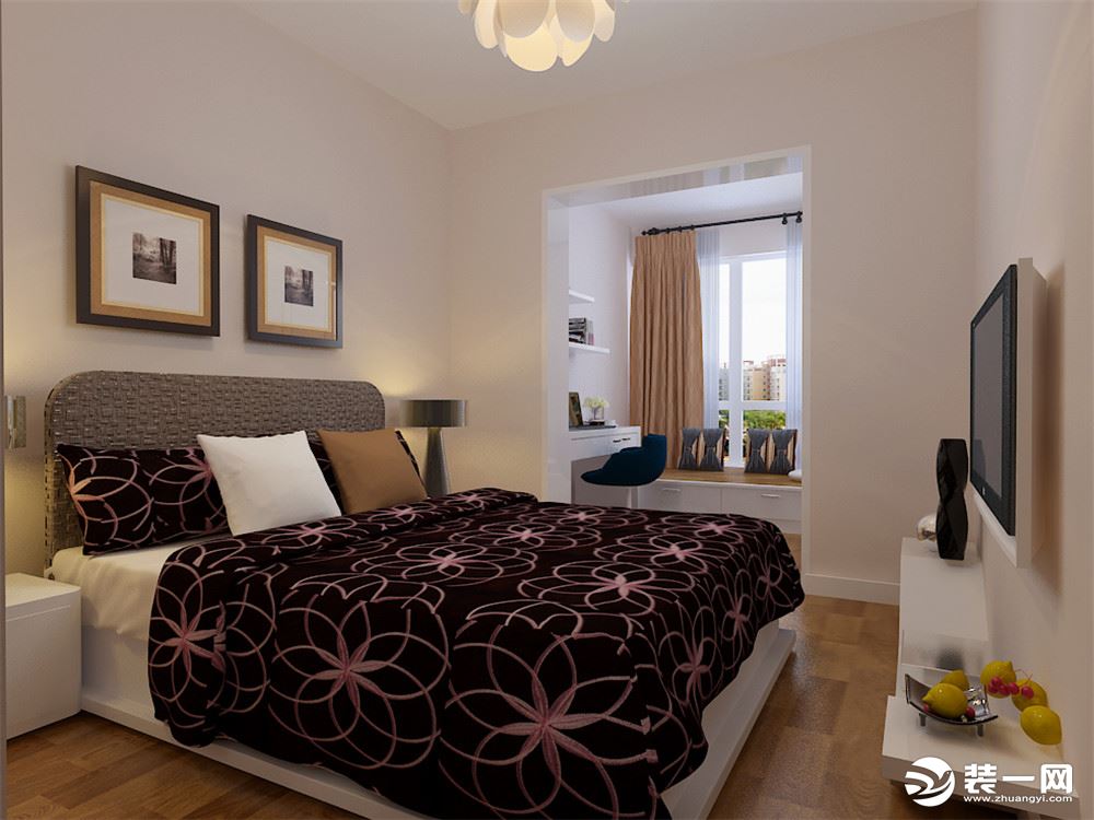 93平三室简装17万，餐厅半圆吊顶标新立异，青岛星雨华府绝无第二