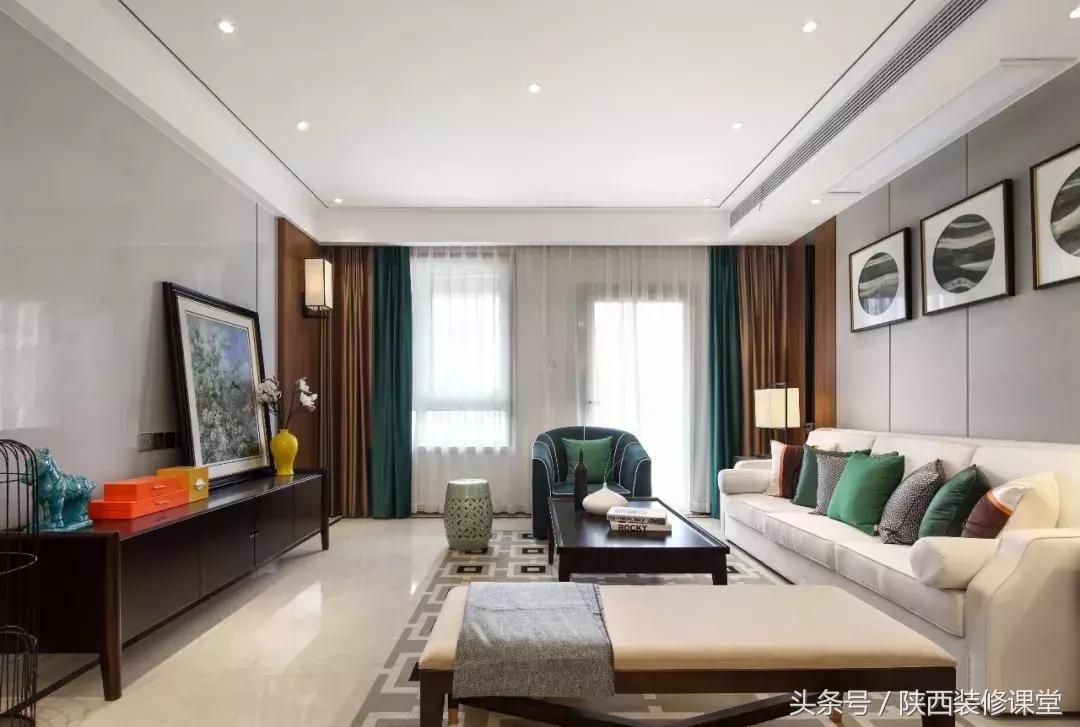 明亮黄客厅装修效果图,30平方客厅装修效果