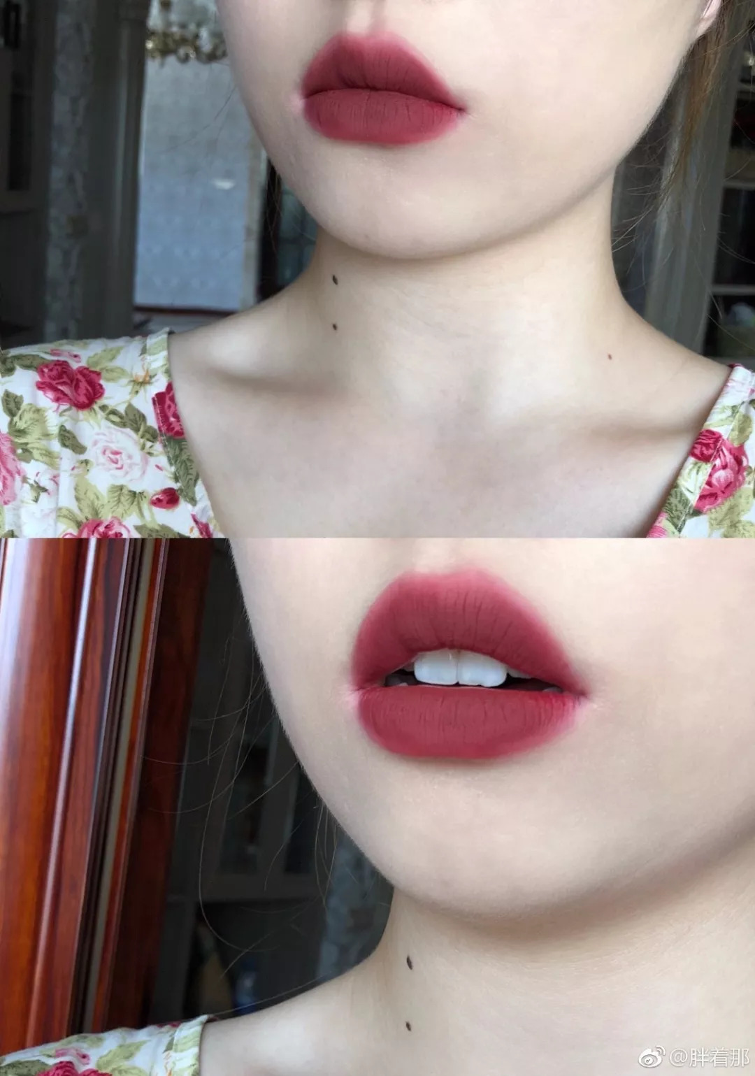 秋冬最好看的酒红色口红,不掉色不沾杯口红持久保湿显白