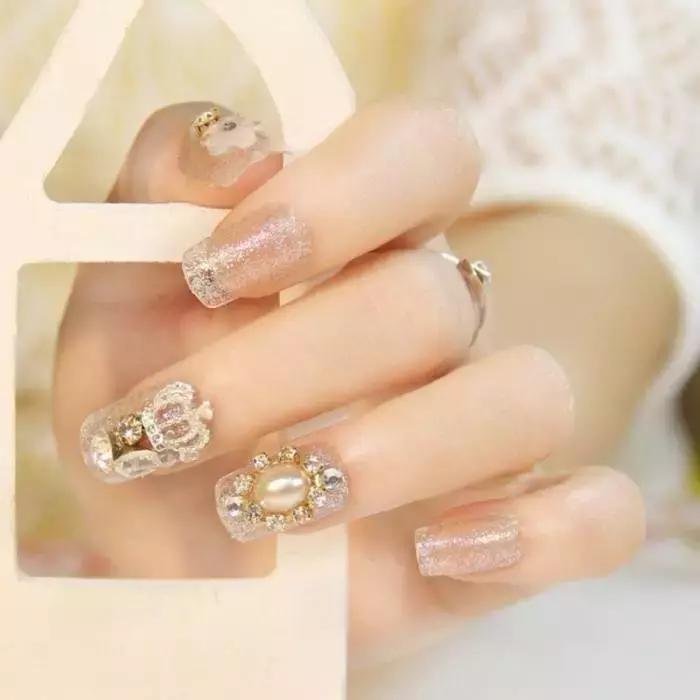 美甲2022新款式秋冬甲片,儿童美甲2022新款式秋冬