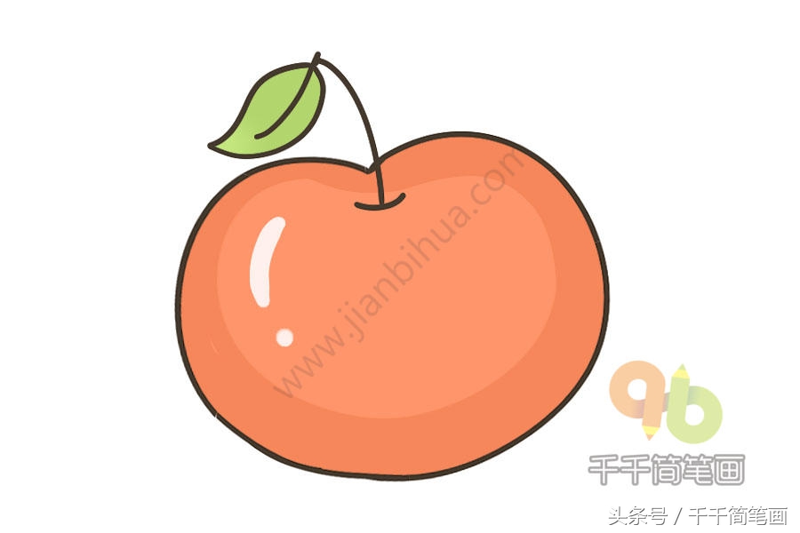 儿歌多多蔬菜水果简笔画,我最喜欢的蔬菜水果简笔画