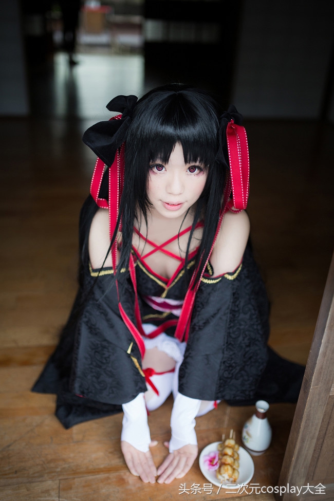 《机巧少女不会受伤》夜夜cos，清新萌妹纸最最最可爱啦！