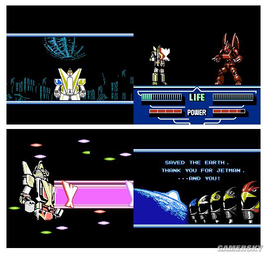 红白机鸟人战队通关视频 (红白机大作战第一季)