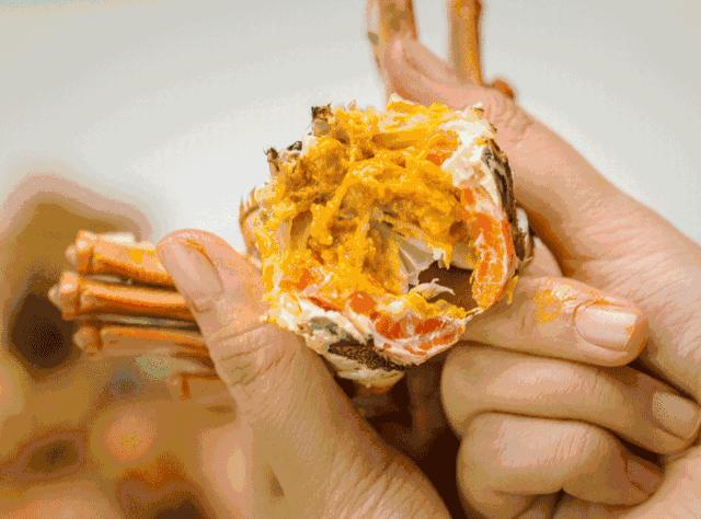 大闸蟹哪些地方不能吃图解,大闸蟹的部位哪个地方不能吃