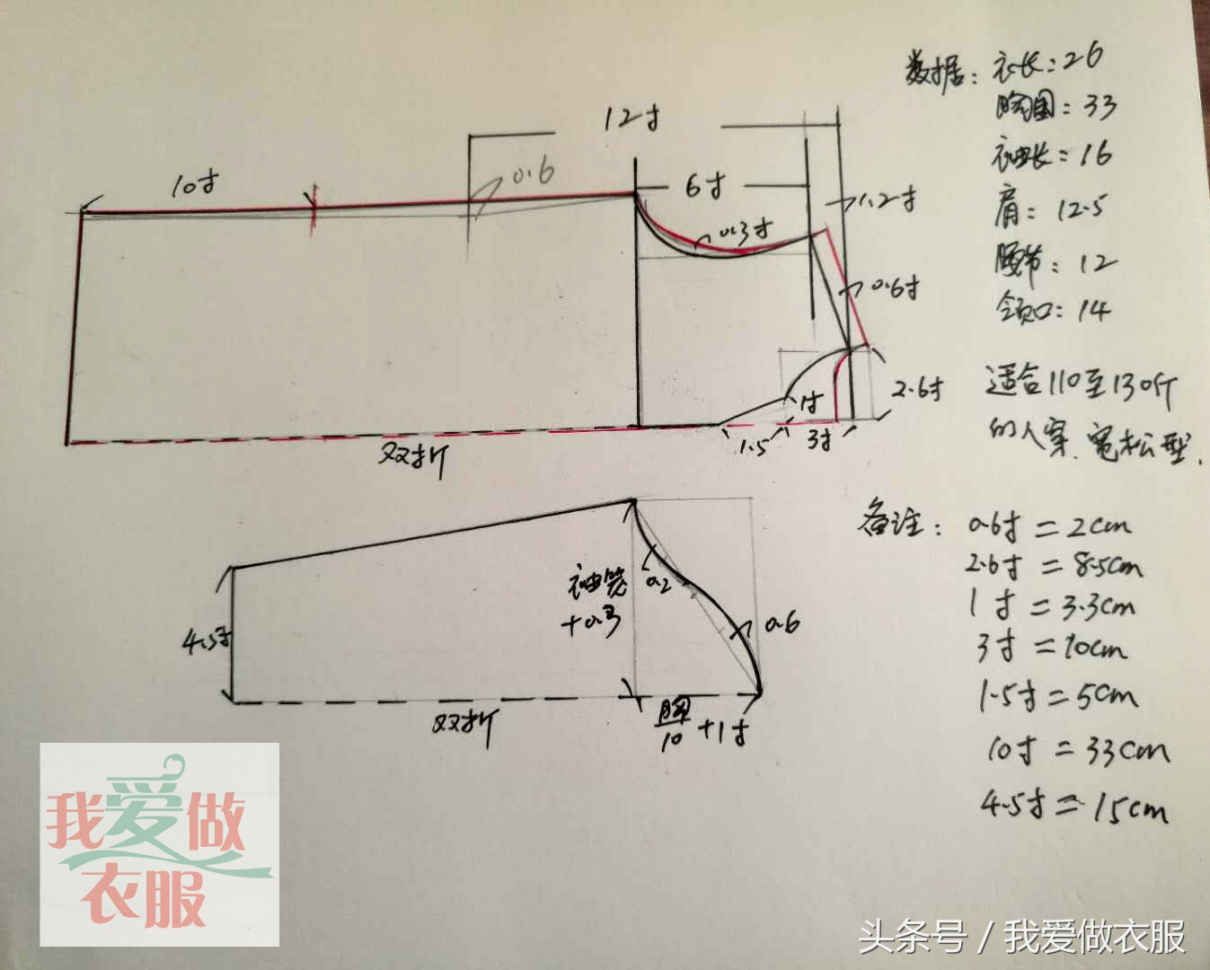 苎麻复古上衣裁剪教程,苎麻复古斜襟的裁剪及缝纫