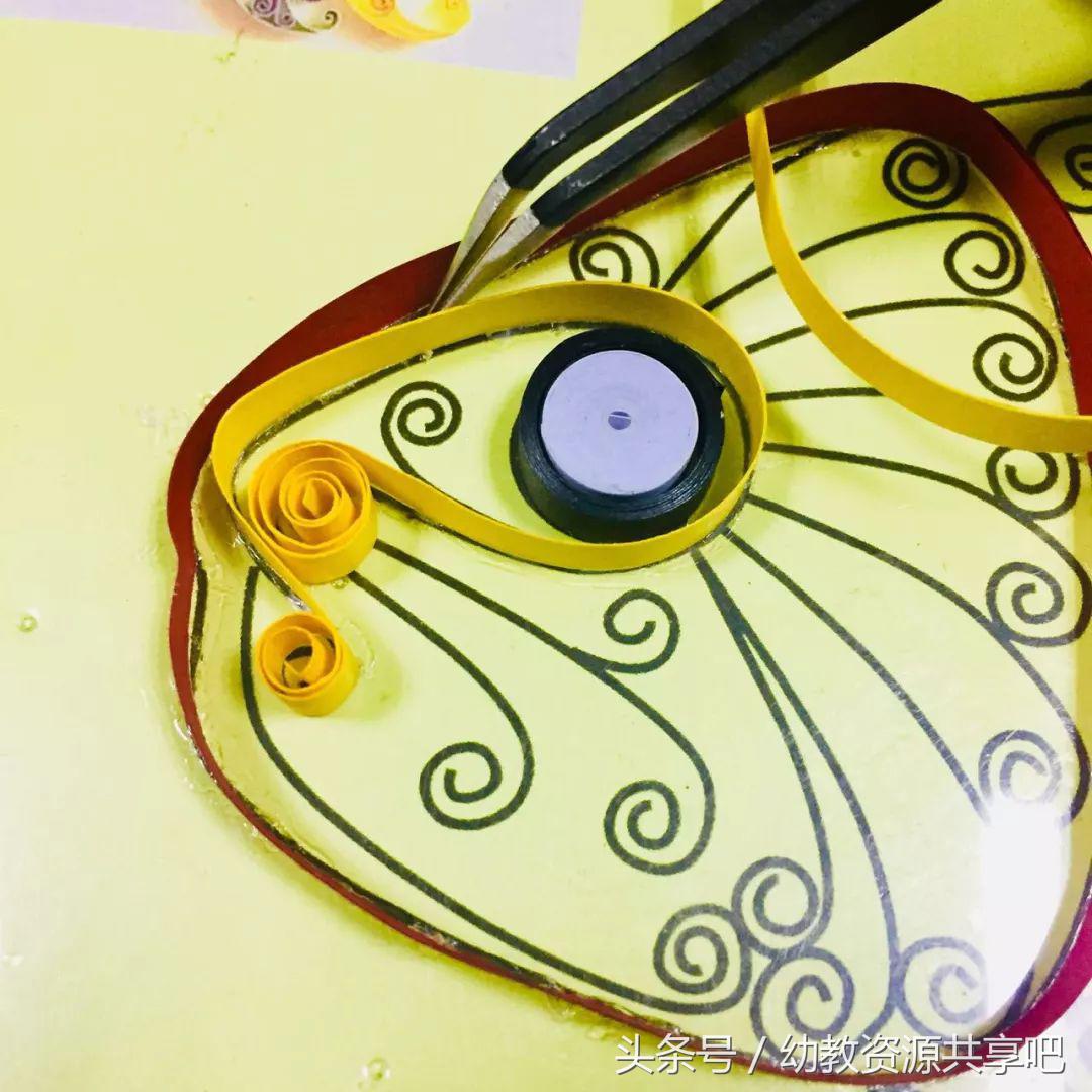 衍纸基础卷法教程衍纸版,基础衍纸作品及教程