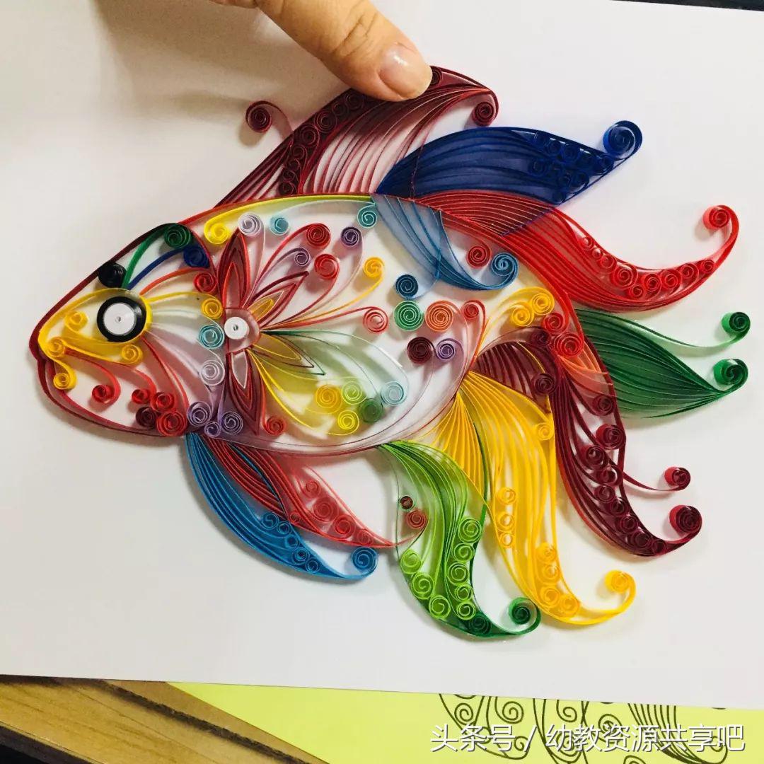 衍纸基础卷法教程衍纸版,基础衍纸作品及教程