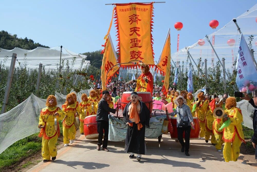 灵宝苹果采摘节开幕式,河南灵宝苹果熟了邀您来采摘