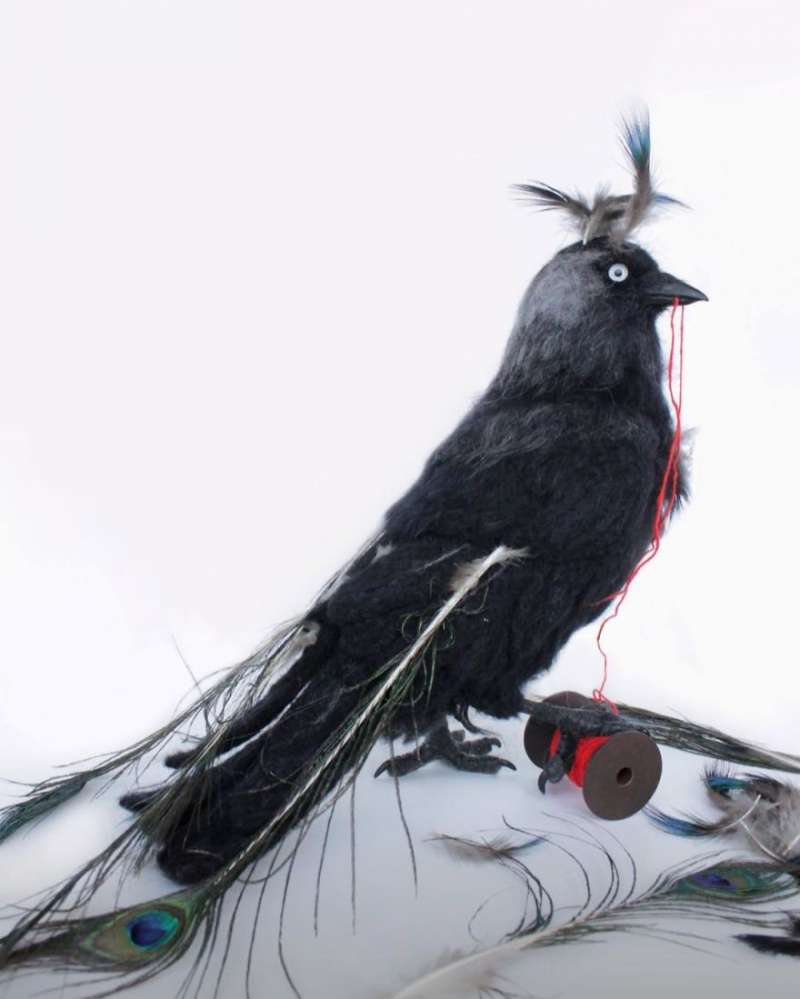 第一眼竟然以为它会动！26个好像有灵魂附体的拟真羊毛毡