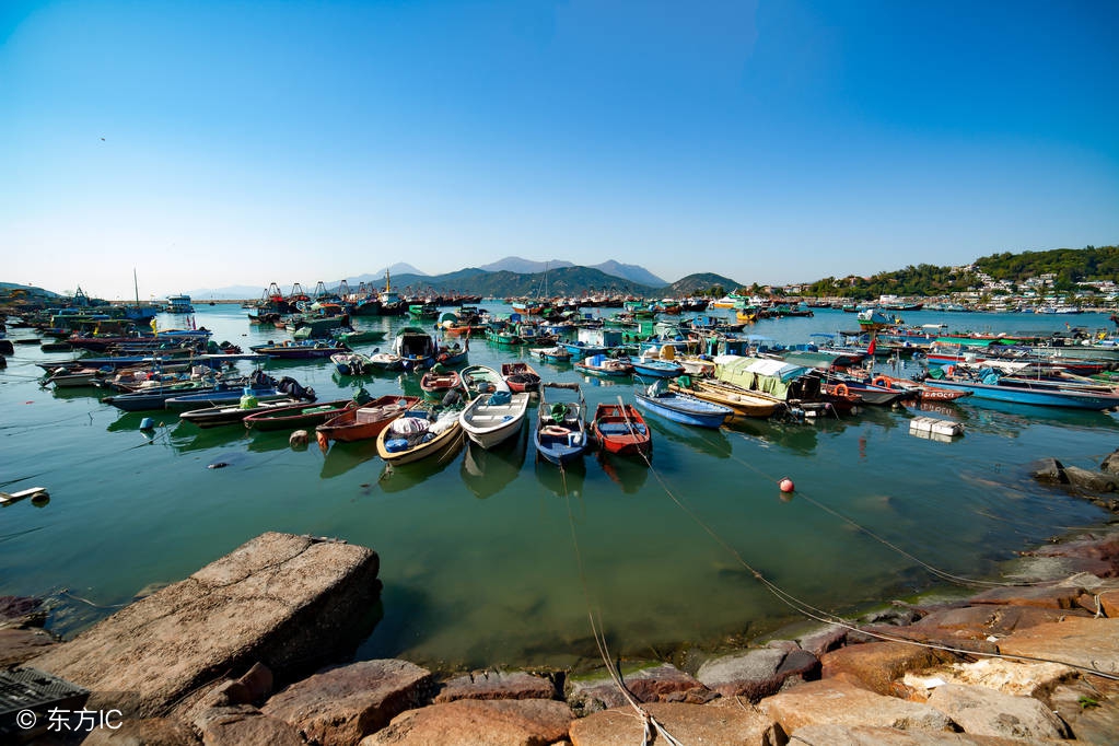 香港长洲岛小渔村,暂离喧嚣的城市去海边