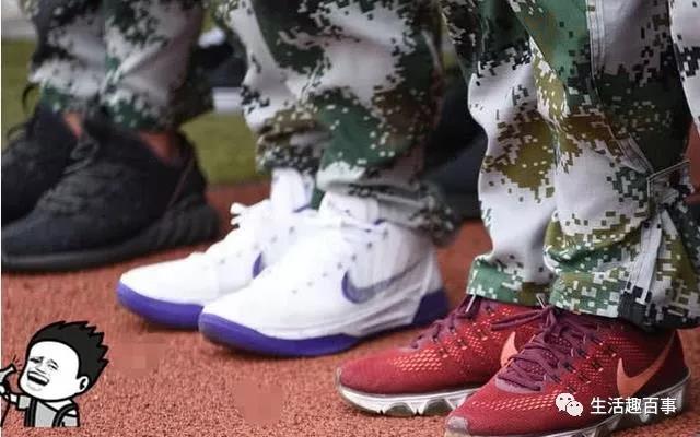 00后穿aj的比例,适合军训穿的aj