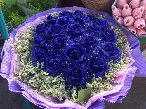 蓝色妖姬是怎样培植出来的,蓝色妖姬能种植出来么