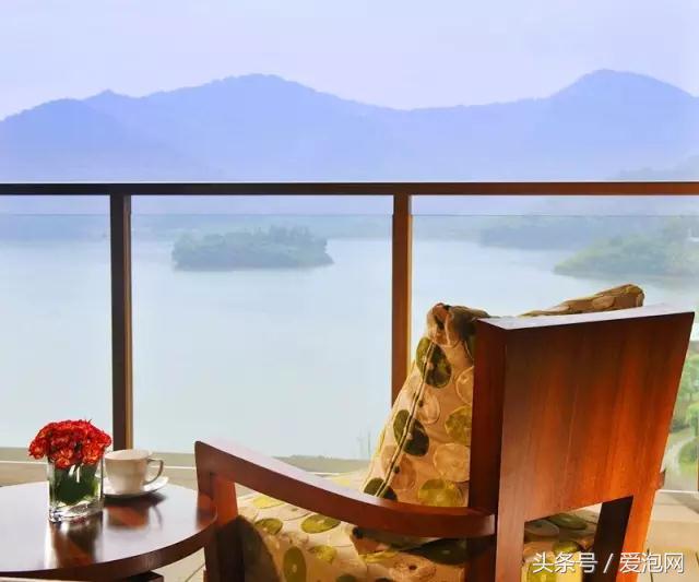 宁波九龙湖开元度假村冬季,宁波九龙湖开元度假村湖景