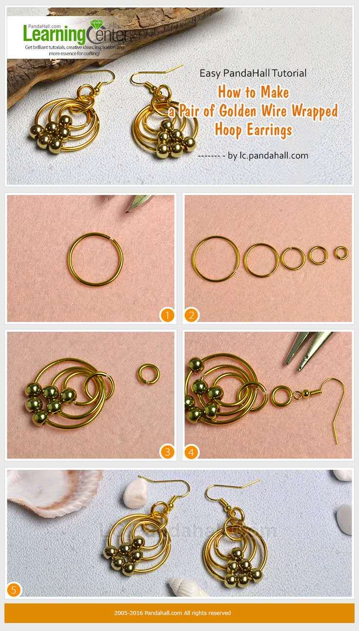 绕线古风首饰diy入门教程,纯手工绕线制作首饰教程