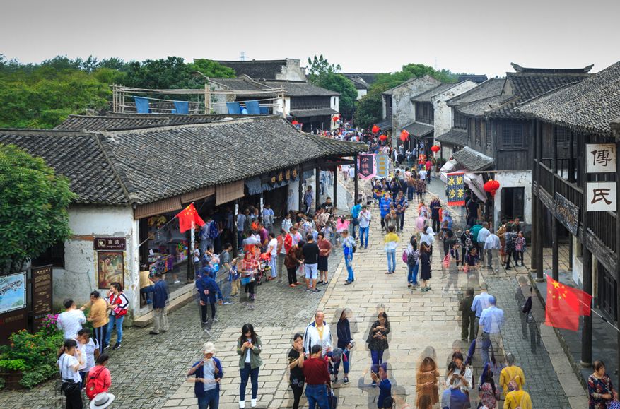 阳澄湖旅游吃大闸蟹民宿,沙家浜景区芦花湾住宿
